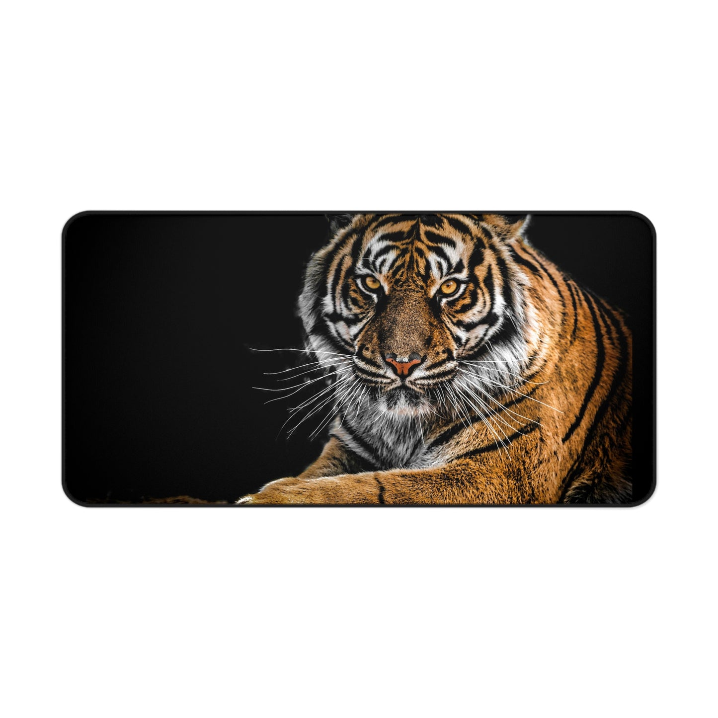 Tiger Lair Desk Mat — Large Wildlife Gaming Mouse Pad