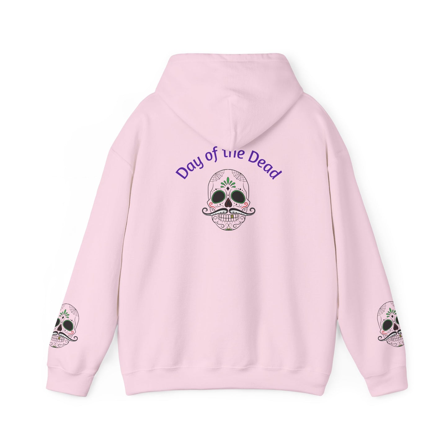 Day of the Dead Hoodie | Unisex Heavy Blend Sweatshirt, Skull Art, Mexican Holiday Apparel, Halloween Costume, Festival Gear