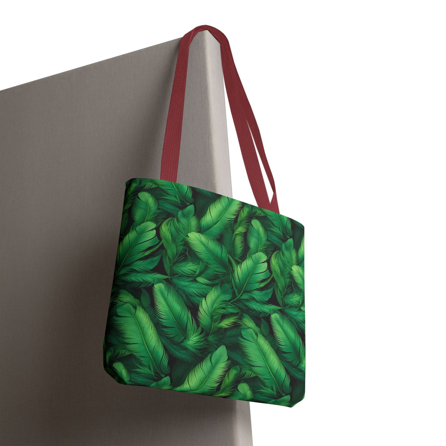 Tropical Leaf Tote Bag, Eco-Friendly Shopping Bag, Beach Day Essential, Vacation Accessory, Summer Gift Idea