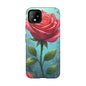 Floral Phone Case, Tough Cases with Elegant Rose Design, Stylish iPhone Cover, Rose Flower Gift for Nature Lovers, Unique Mobile Accessories