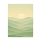 Matte Canvas, Stretched, 1.25" Sunset or Sunrise