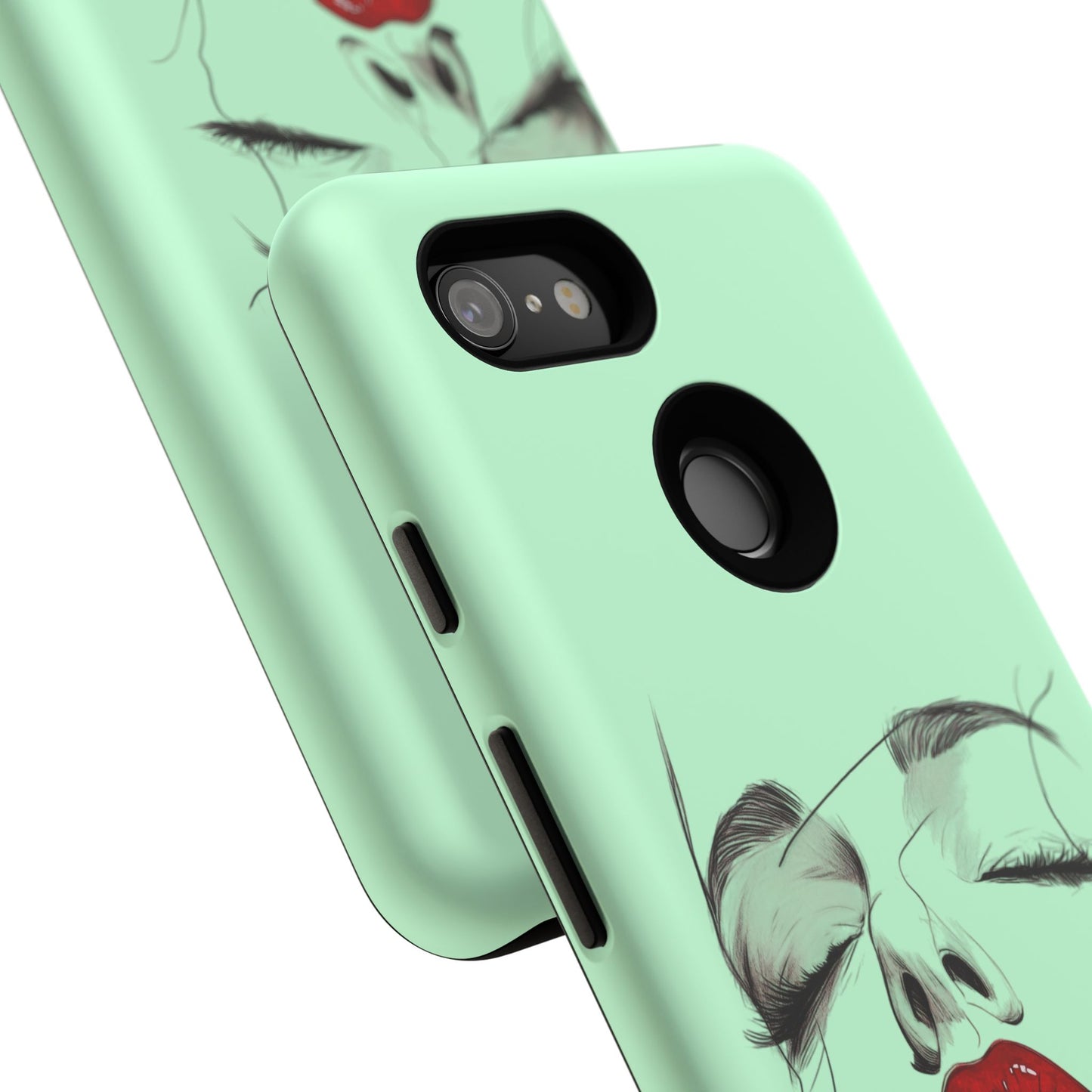 Stylish Phone Case, Artistic Phone Cover, Trendy Tech Accessory, Unique Cell Phone Protector, Gift for Her, Modern Aesthetic