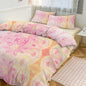 3-Piece Bedding Set-86"×70"/ 218×177cm (Dual-sidede Printing)