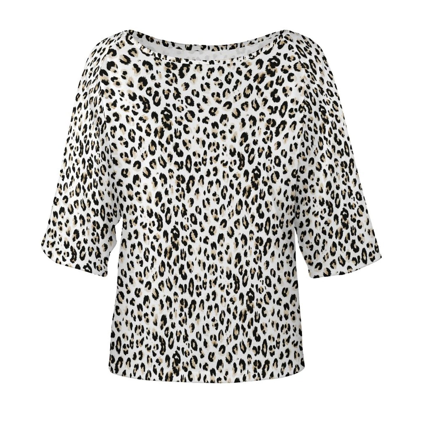 Women’s Off the Shoulder Half-Sleeve T-shirt