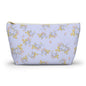 Floral Accessory Pouch, Travel Makeup Bag, Stylish Cosmetic Case, Gift for Her, Spring Floral Organizer, Cute Pencil Case