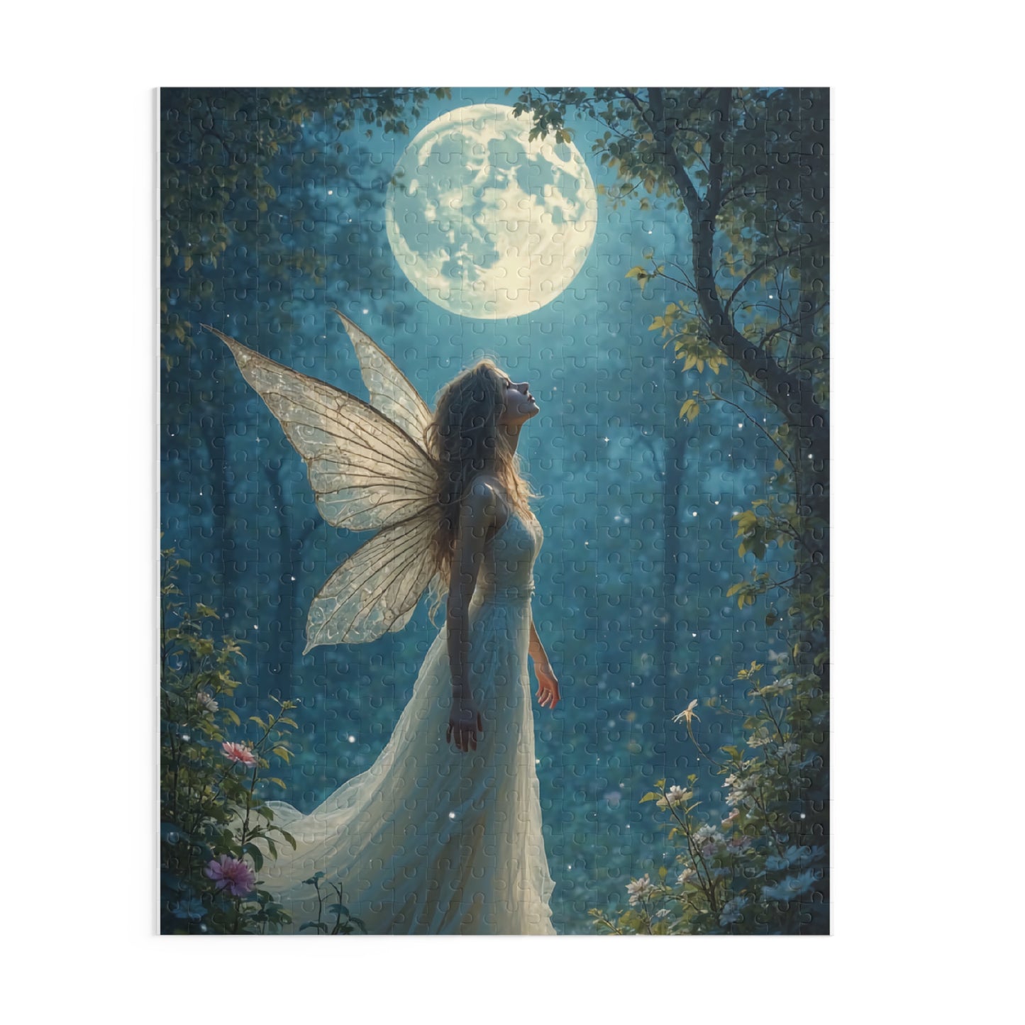 Fairy Moonlight Puzzle - Enchanting 120/252/500-Piece Jigsaw, Magical Decor, Perfect Gift for Fantasy Lovers, Relaxing Activity, [...]