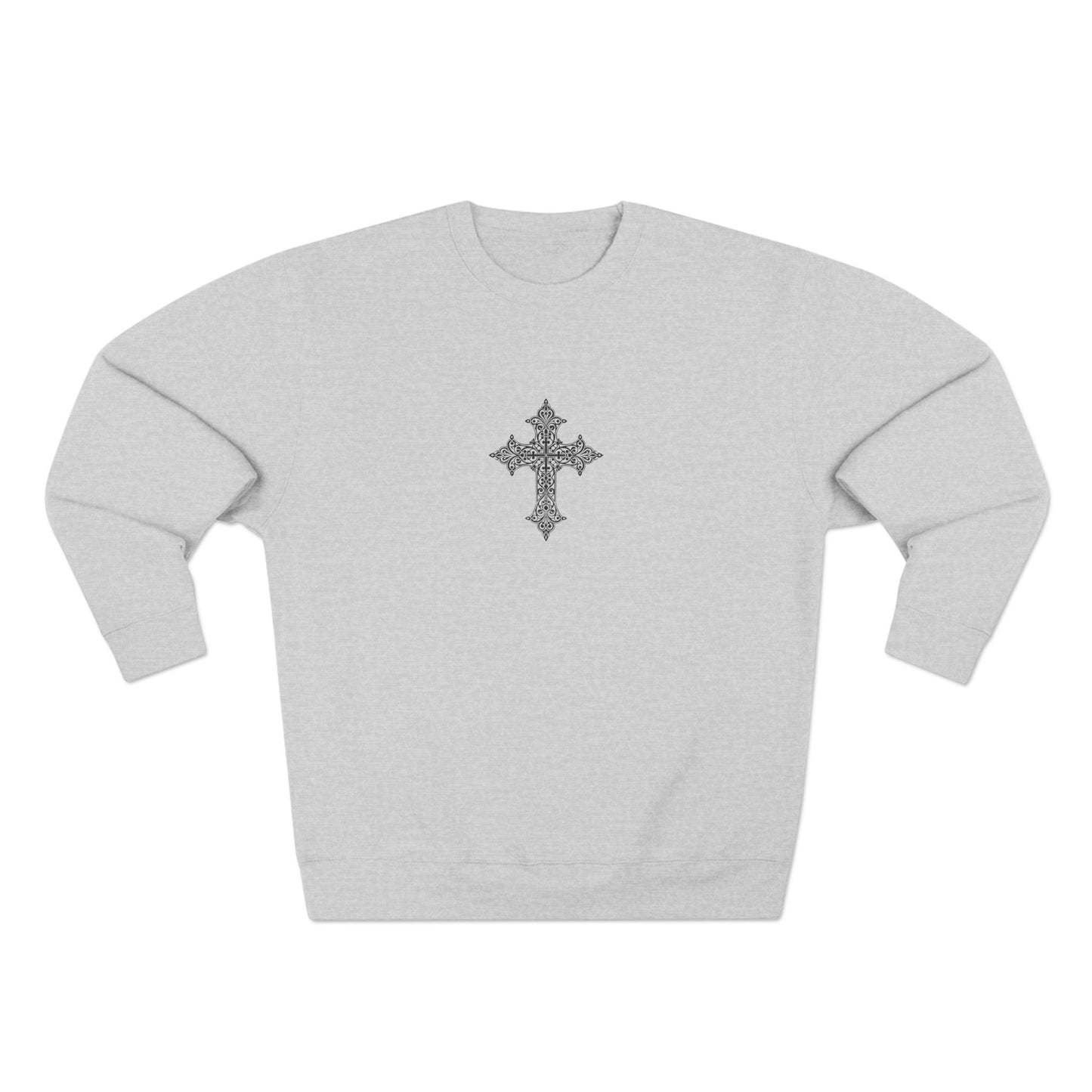 Stylish Unisex Crewneck Sweatshirt with Cross Design, Cozy Sweatshirt for Everyday Wear, Gift for Men and Women, Faith-Inspired [...]