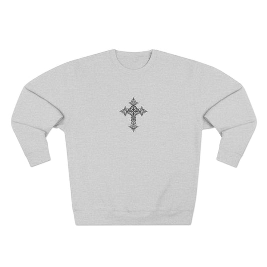 Stylish Unisex Crewneck Sweatshirt with Cross Design, Cozy Sweatshirt for Everyday Wear, Gift for Men and Women, Faith-Inspired [...]