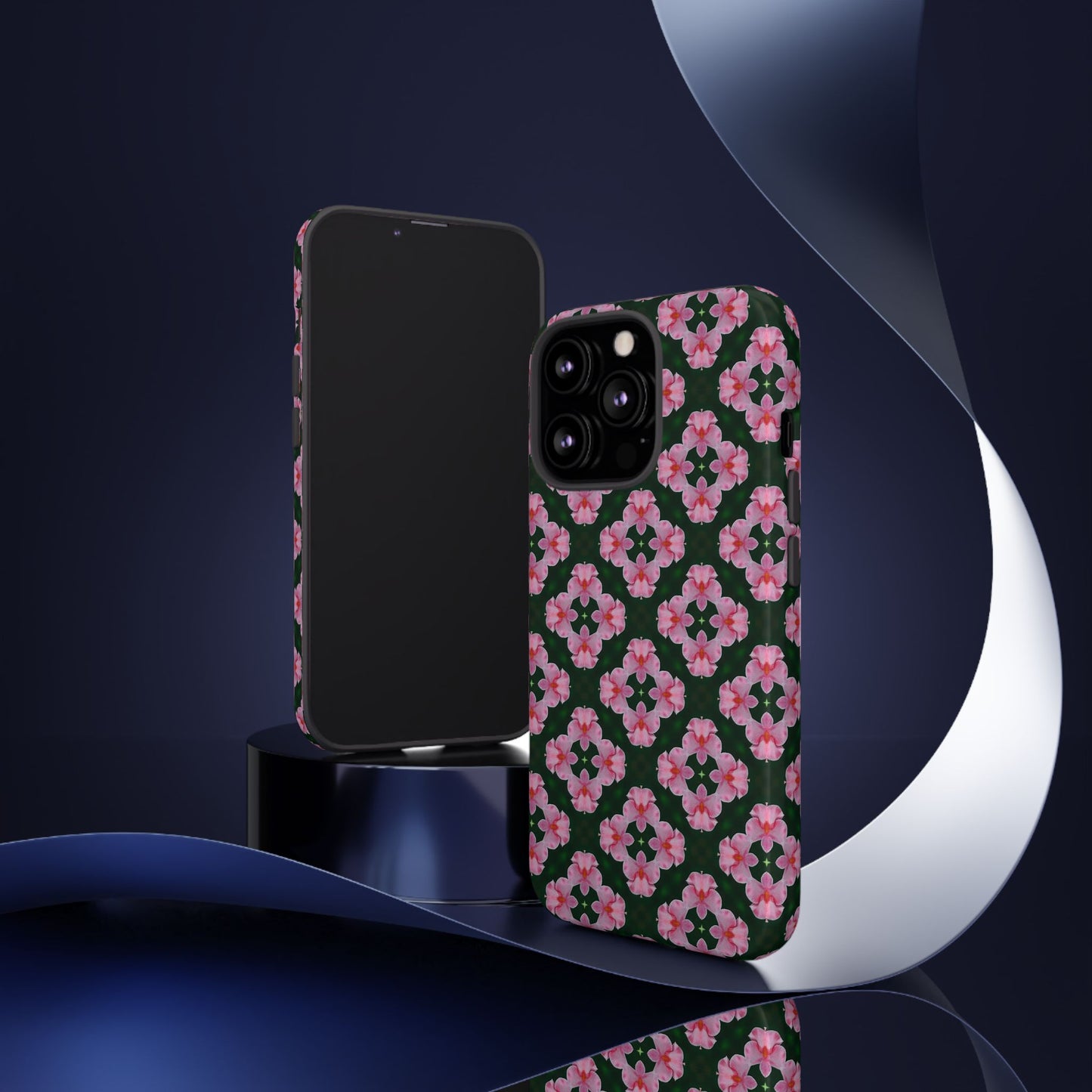 Tough Cases - Floral Phone Case, Stylish Protective Cover for Women, Gift Idea for Birthdays, Unique Floral Design, Trendy Tech Accessory