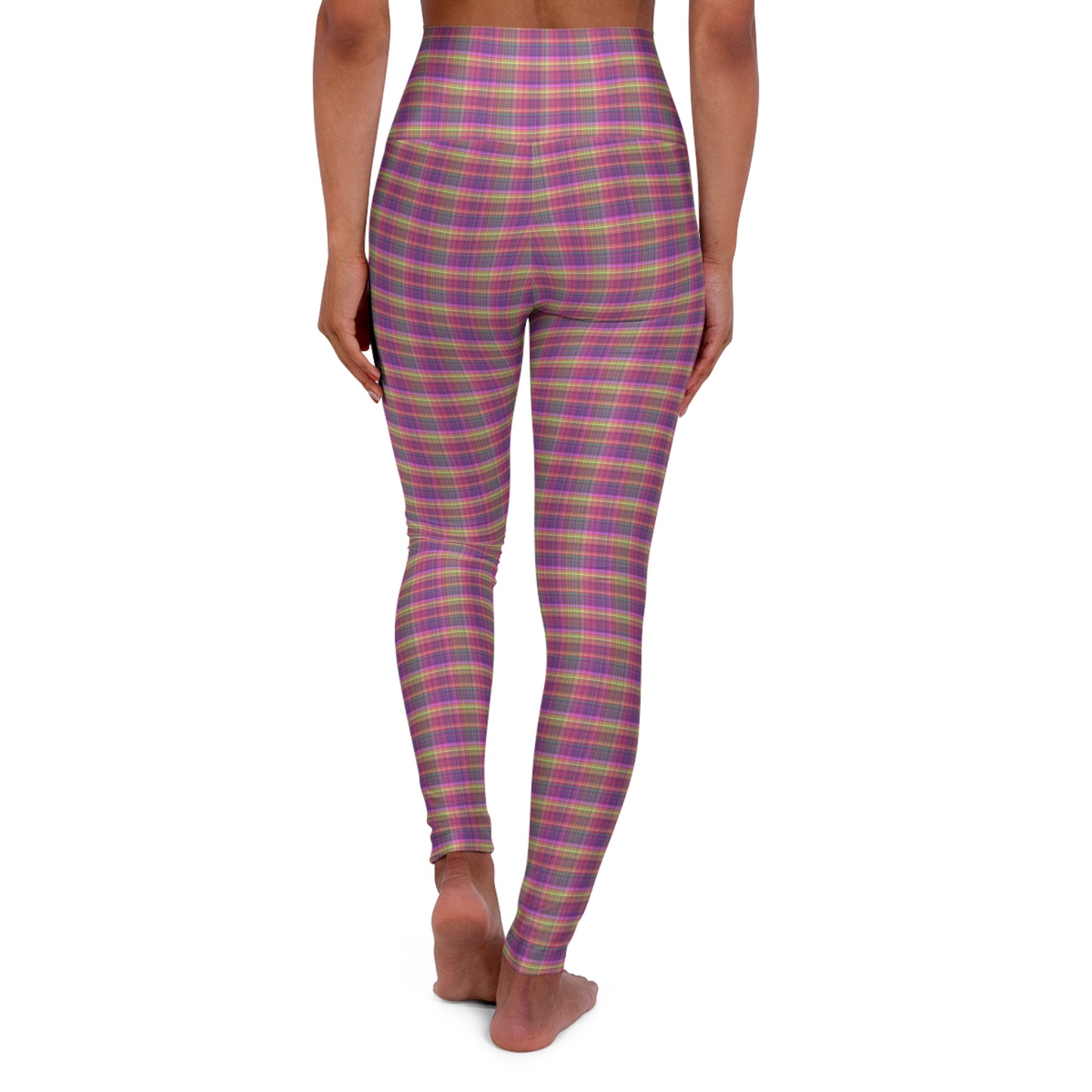 Vibrant High Waisted Yoga Leggings - Perfect for Fitness, Yoga, Pilates, Everyday Wear, and Athleisure