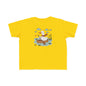 Cute Toddler's Tee with Happy Duck Design, Perfect for Playtime, Gifts, or Family Outings, Summer Fun, Animal Lovers
