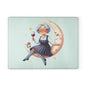 Whimsical Grandma Glass Cutting Board - Perfect Gift for Cooking Enthusiasts, Home Decor, Grandmother, Housewarming, Kitchen Accessory
