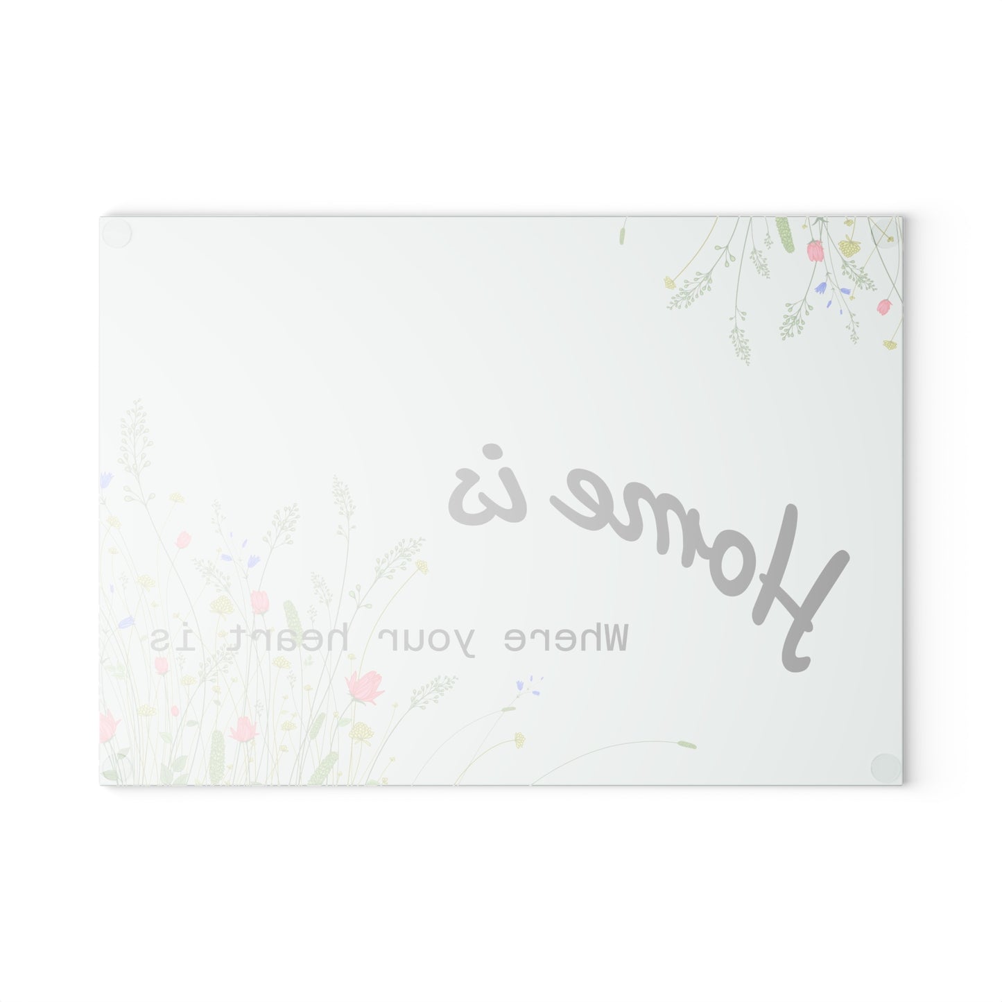 Floral Home Cutting Board, Kitchen Decor, Gift for Home Cooks, Housewarming Gift, Unique Kitchen Accessory