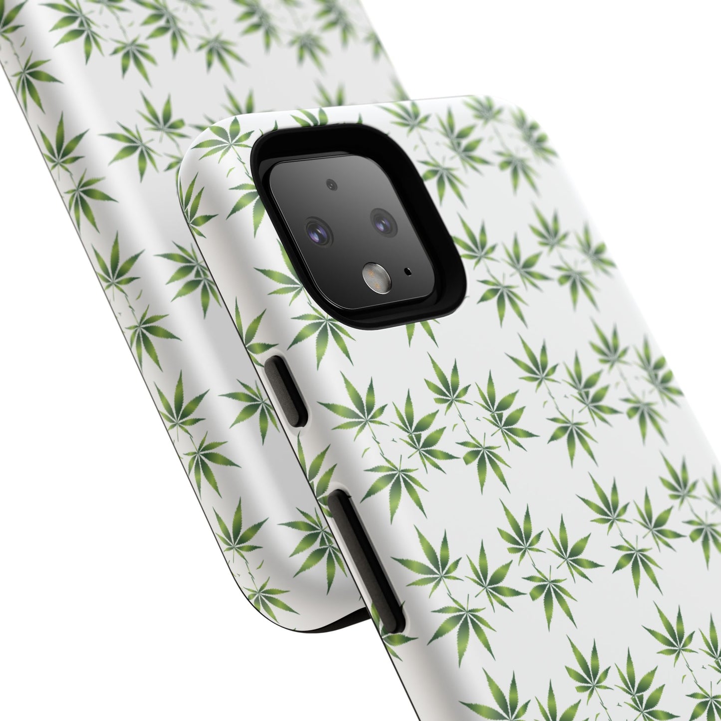 Stylish Phone Case with Cannabis Leaf Design, Durable Phone Cover, Gift for Stoner Friends, Unique Phone Accessory, Nature-Inspired Design