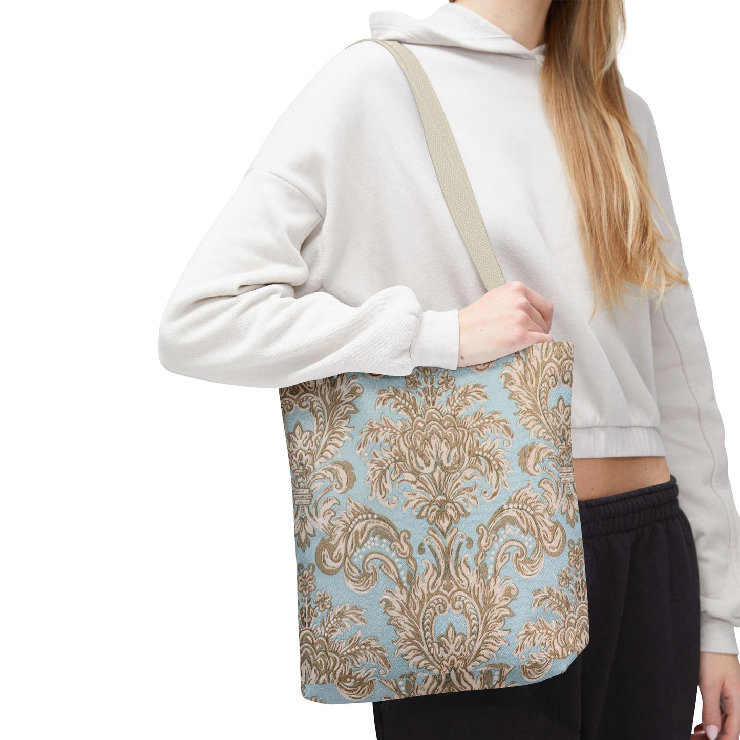 Chic Floral Tote Bag, Stylish Everyday Bag, Travel Tote, Shopper's Essential, Gift for Her, Beach Bag