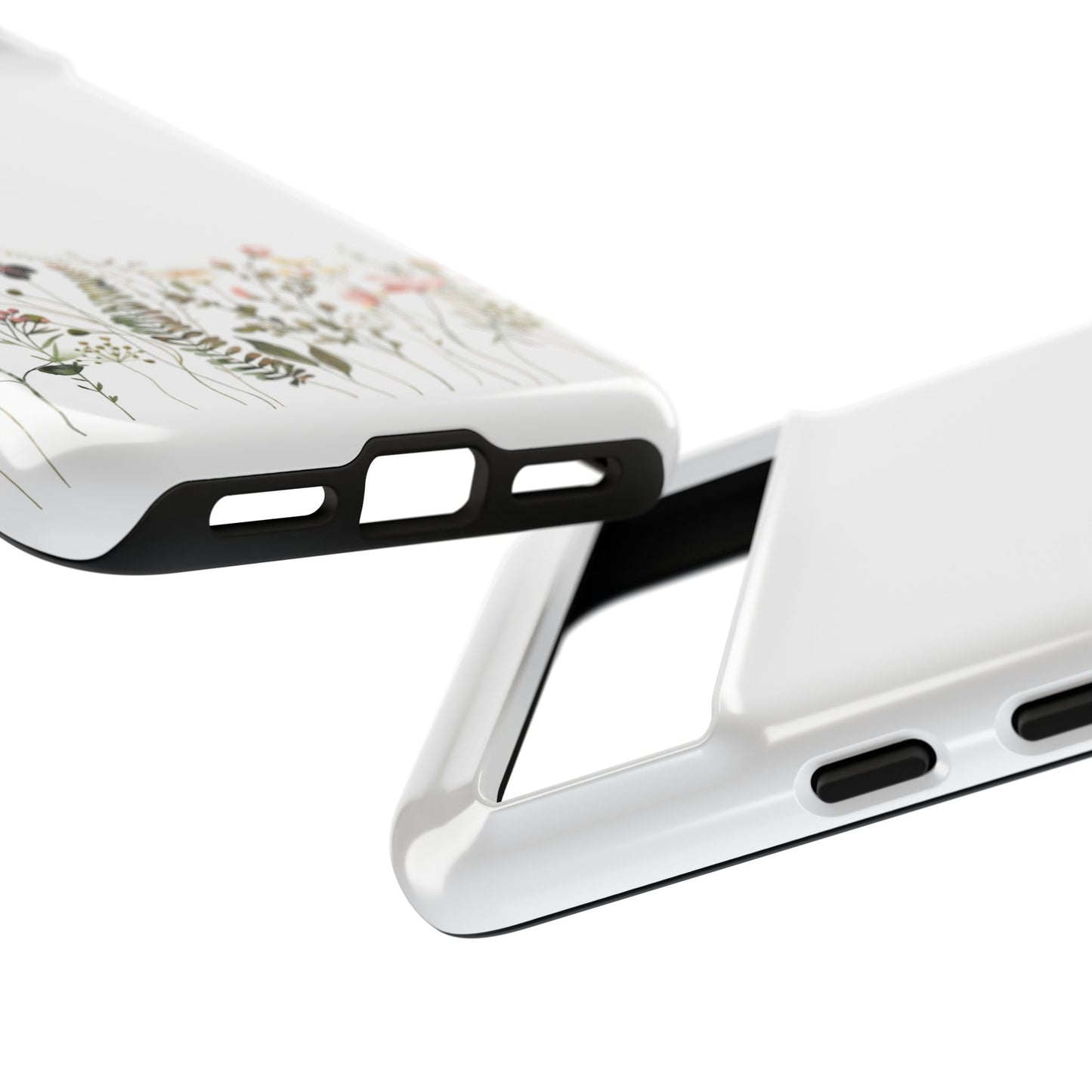 Floral Phone Case - Tough Cases for Nature Lovers, Stylish Floral Design, Phone Protection, Gifts for Her, Eco-Friendly Tech Accessories