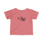 Cute Cat Playing with Butterfly Infant Tee, Baby Shirt, Toddler Apparel, Birthday Gift, Cute Baby Clothes, Cat Lover Outfit