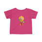 Sunshine Character Infant Tee, Cute Kids Shirt, Baby Gift, Toddler Apparel, Spring Outfit, Flower Design Tee
