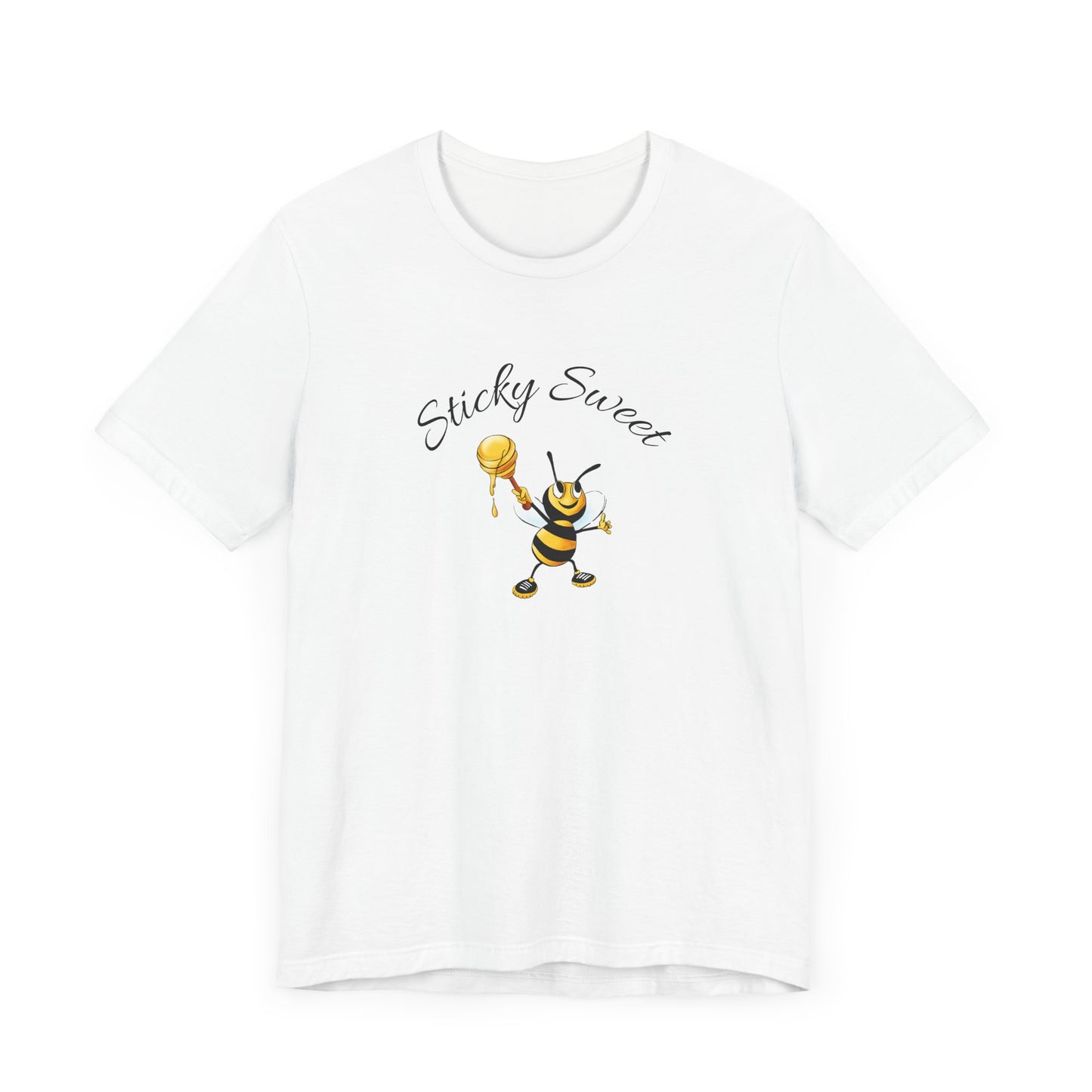 Sticky Sweet Bee Unisex Tee, Cute Bee T-Shirt, Honey Lover Gift
