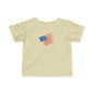 Patriotic Infant Tee - USA Flag Theme, Baby Clothes, Toddler Apparel, 4th of July Outfit, Cute Baby Gift