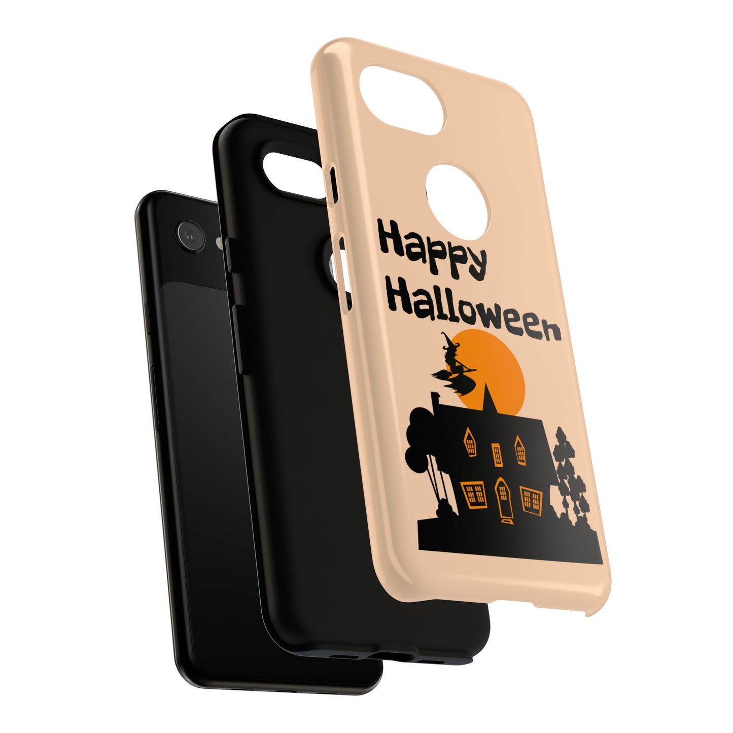 Halloween Phone Case, Spooky Mobile Cover, Tough Case for Phone, Witch Design, Fall Decor, Unique Gift for Halloween