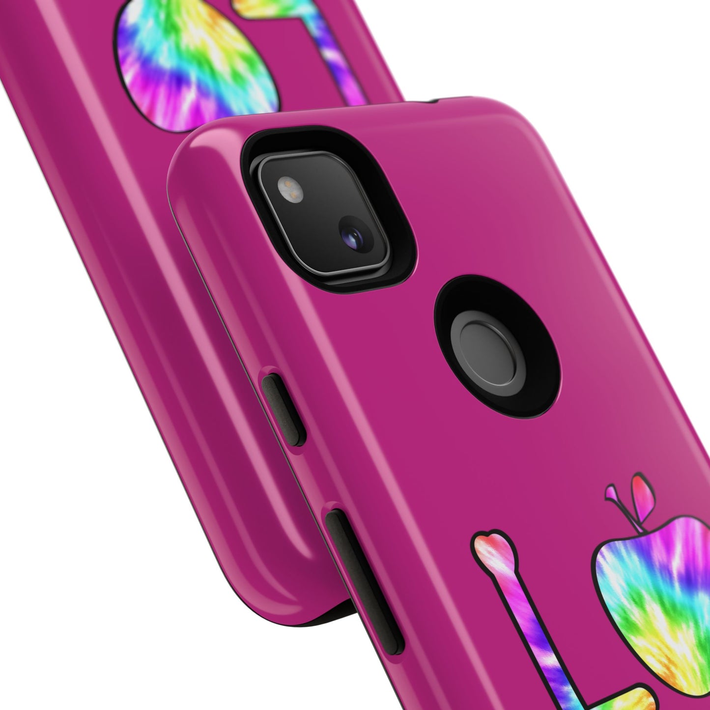 Colorful Love Phone Case, Tough Cases for iPhone, Cute Phone Accessory, Gift for Her, Summer Vibe Phone Cover