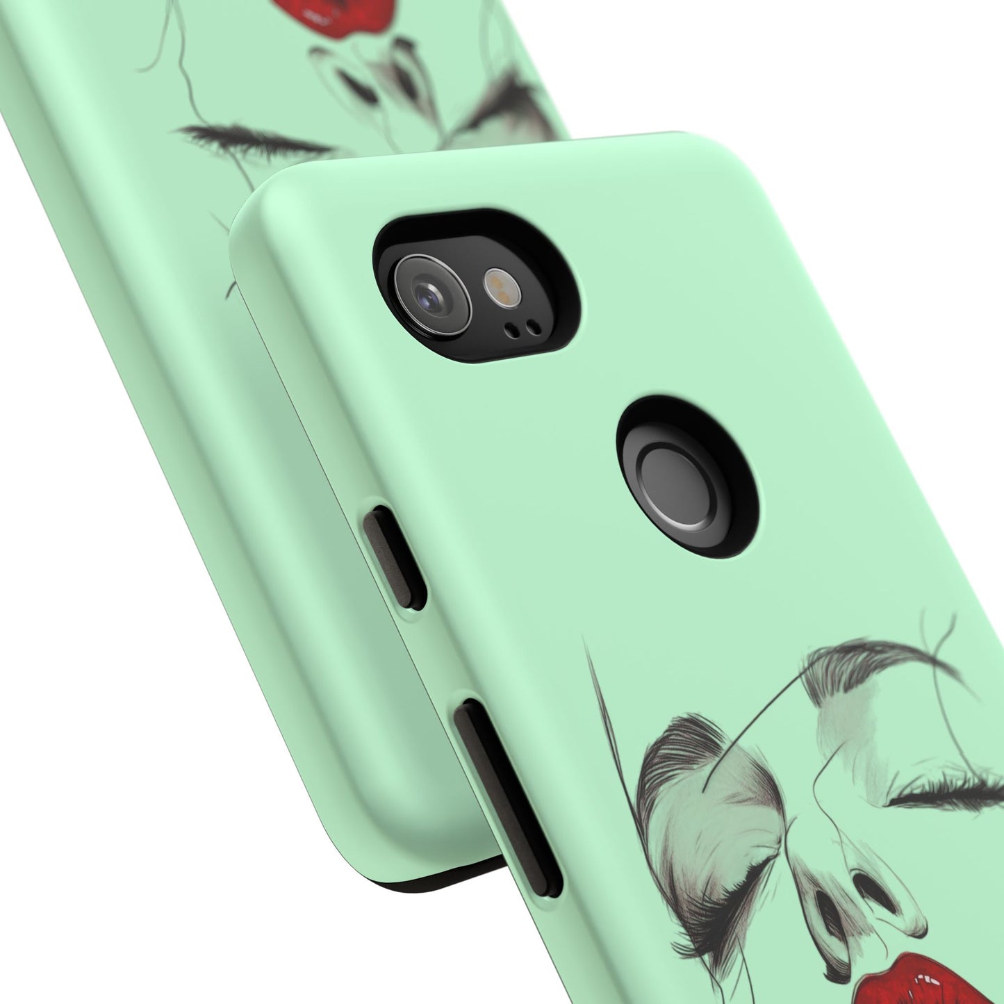 Stylish Phone Case, Artistic Phone Cover, Trendy Tech Accessory, Unique Cell Phone Protector, Gift for Her, Modern Aesthetic