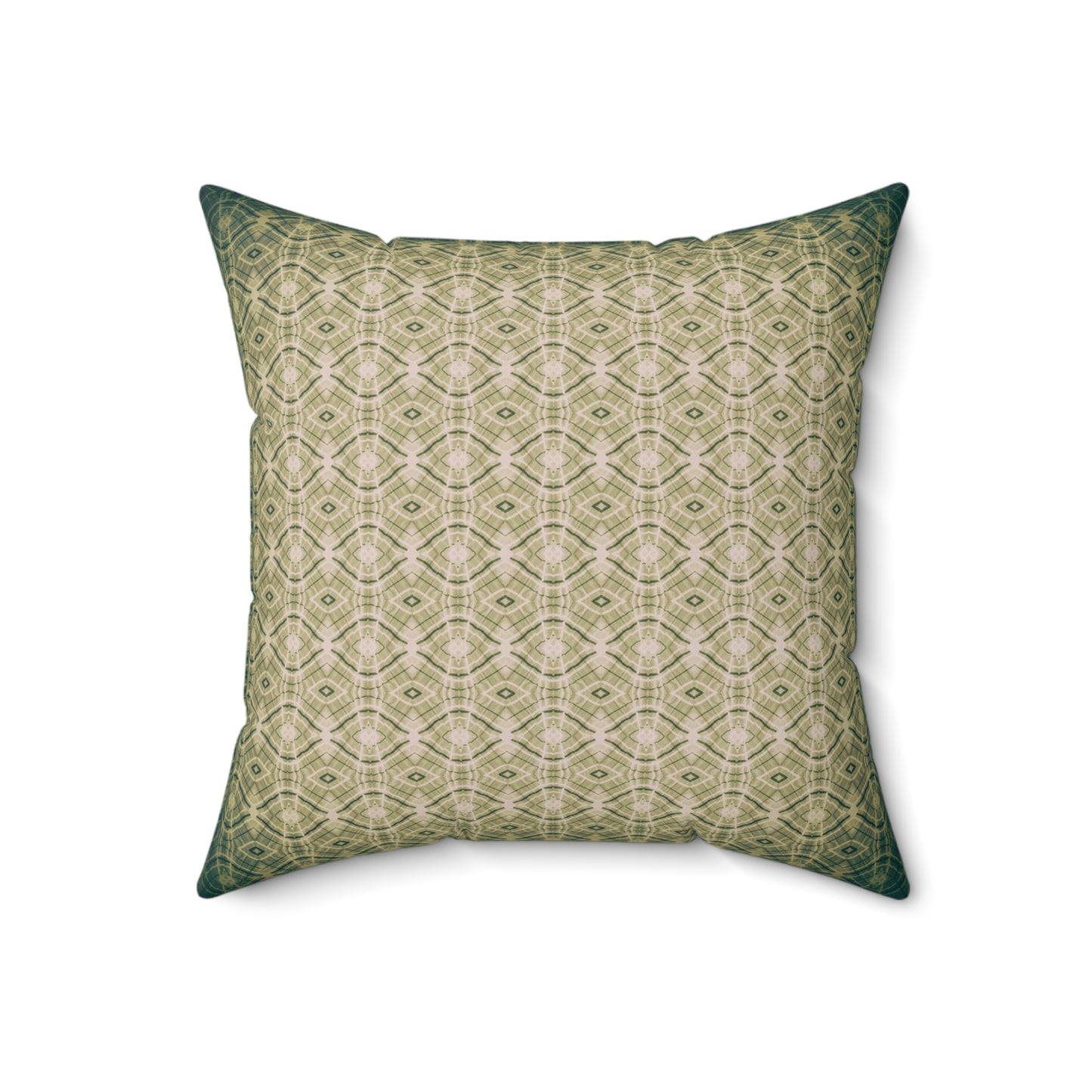 Geometric Patterned Square Pillow, Cozy Home Decor, Accent Cushion for Living Room, Boho Chic Gift for All Occasions, Decorative Pillow