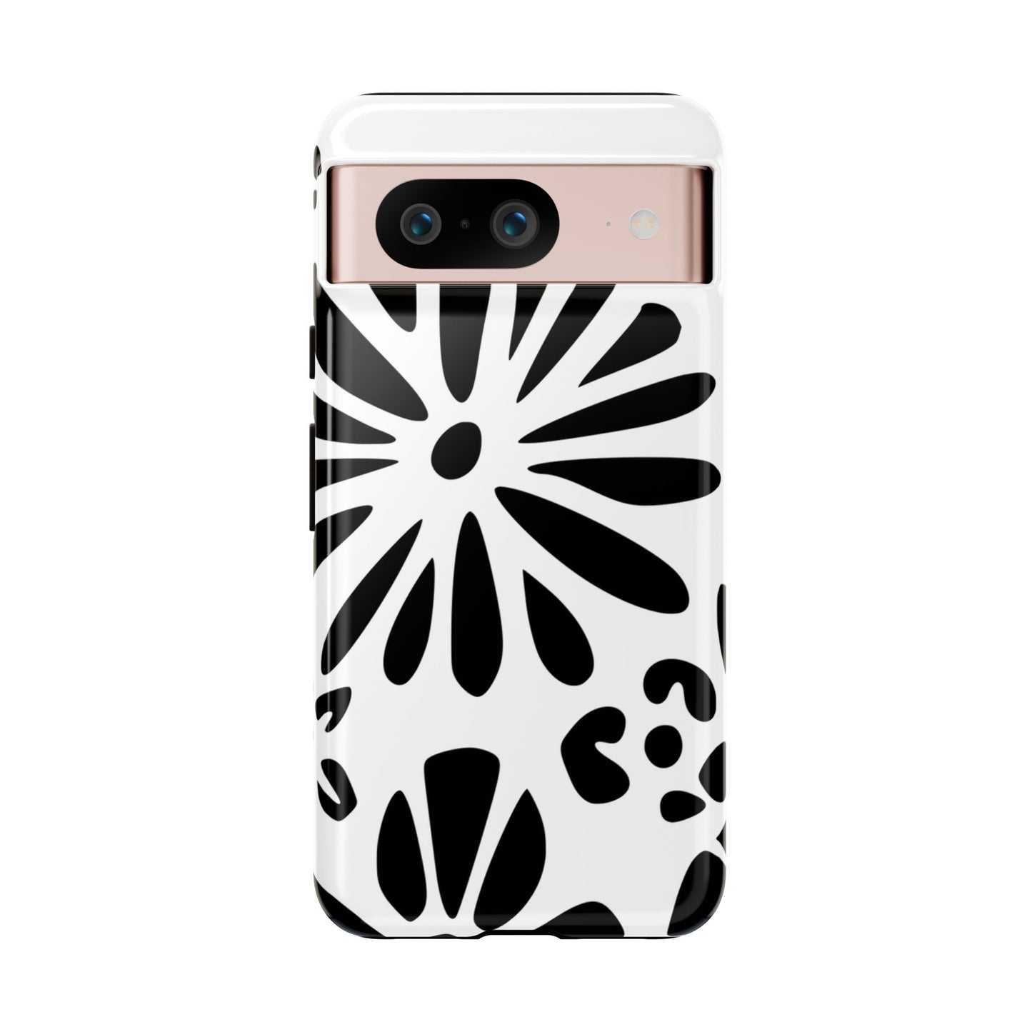 Stylish Phone Case with Floral Design, Tough Phone Cover for Her, Trendy Black and White Cell Phone Case, Unique Gift for Birthdays [...]