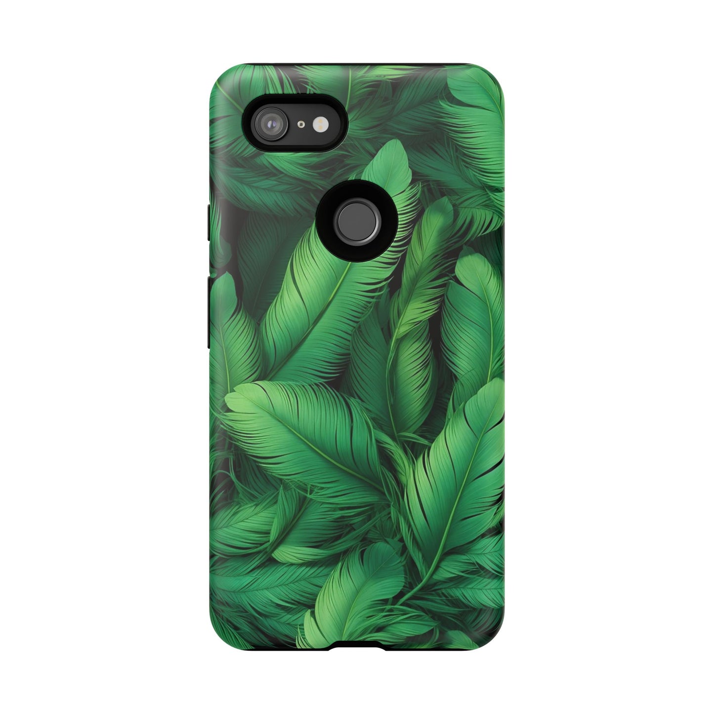 Tough Cases - Tropical Leaf Phone Case, Nature-inspired, Phone Accessory, Gift for Her, Jungle Theme, Eco-Friendly