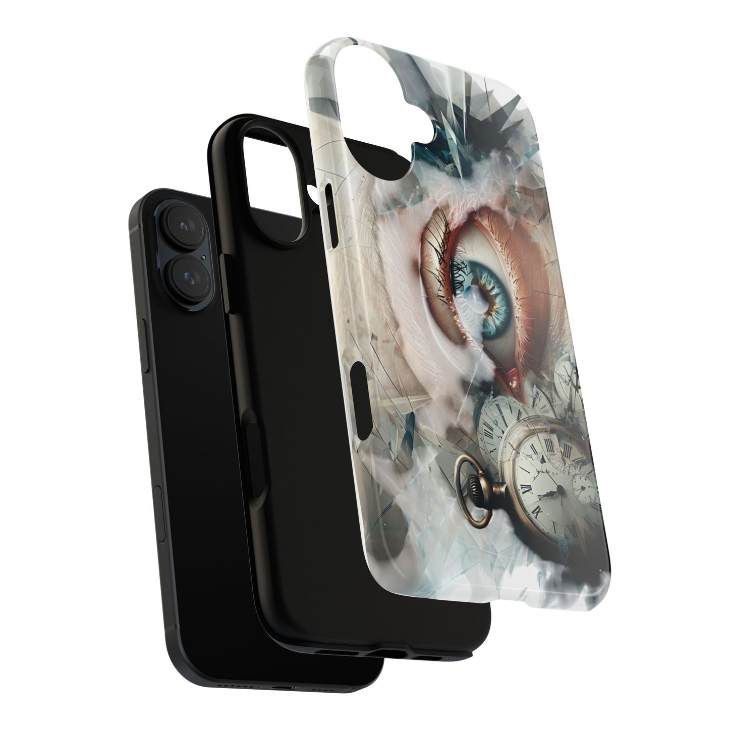 Artistic Eye Phone Case, Unique Smartphone Cover, Whimsical Gift for Art Lovers, Trendy Tech Accessory, Birthday Present, Holiday Gift