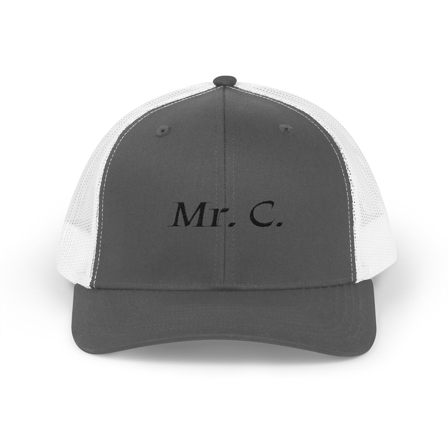 Personalized Mr. C Snapback Trucker Cap | Custom Name Hat | Gifts for Him | Summer Accessory | Casual Style Cap | Father's Day Gift