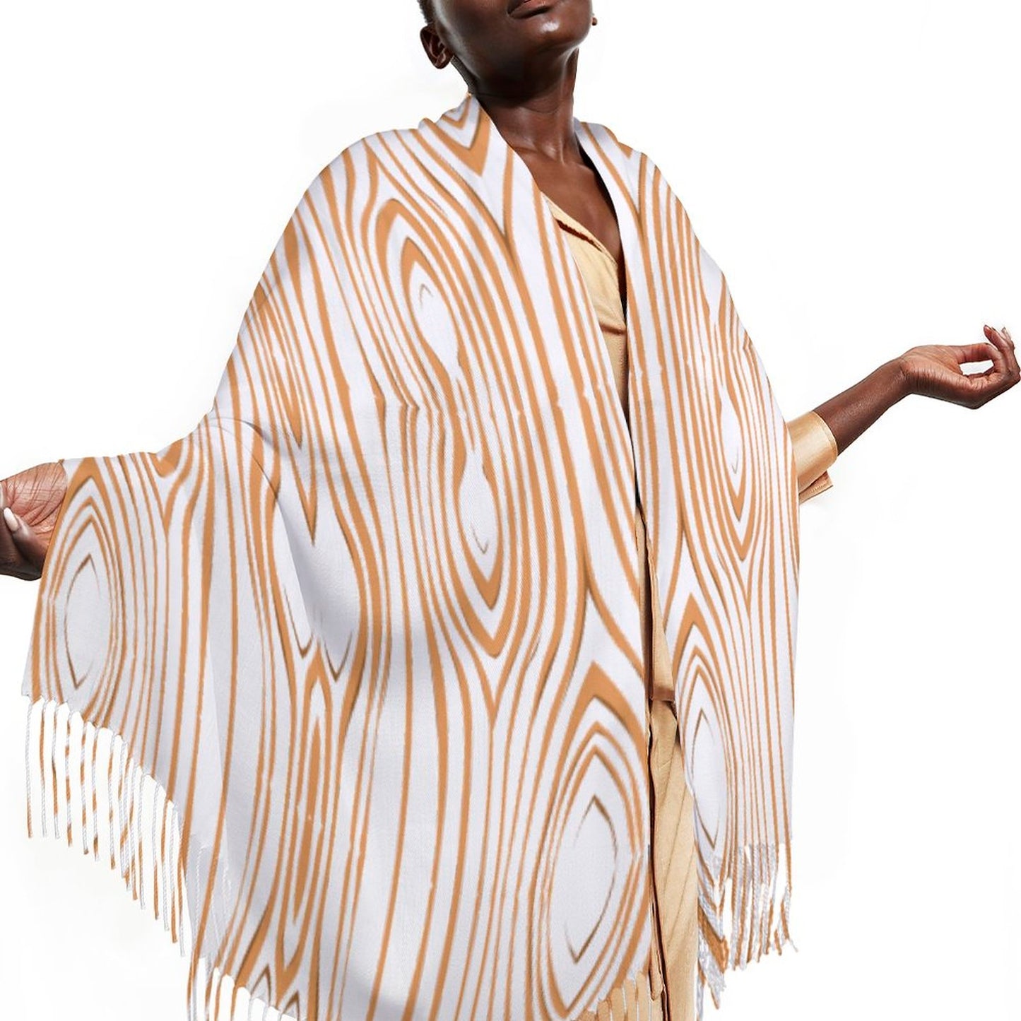 Cashmere-like Tassel Scarf