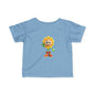 Sunshine Character Infant Tee, Cute Kids Shirt, Baby Gift, Toddler Apparel, Spring Outfit, Flower Design Tee