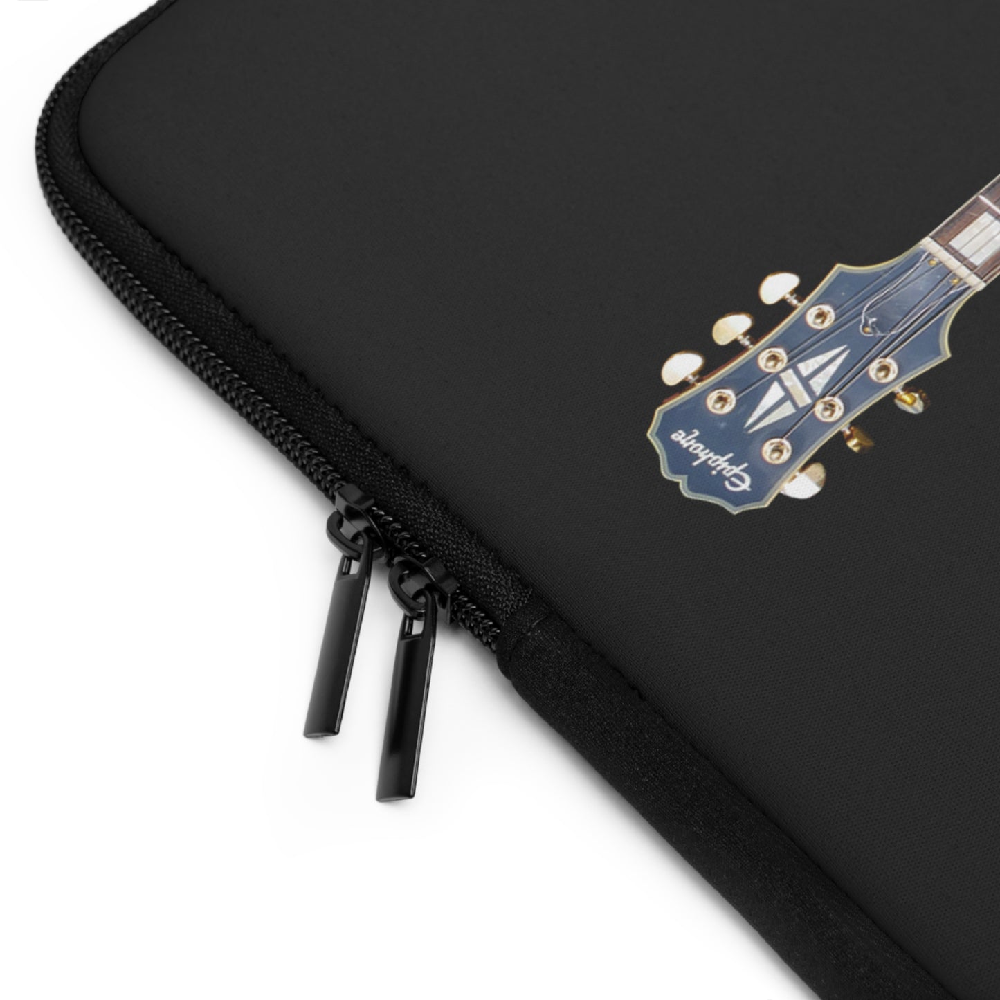 Guitar Lover's Laptop Sleeve - Musician Gift, Rock n Roll Accessory, Personalized Laptop Case, Unique Tech Bag, Music Themed Gift