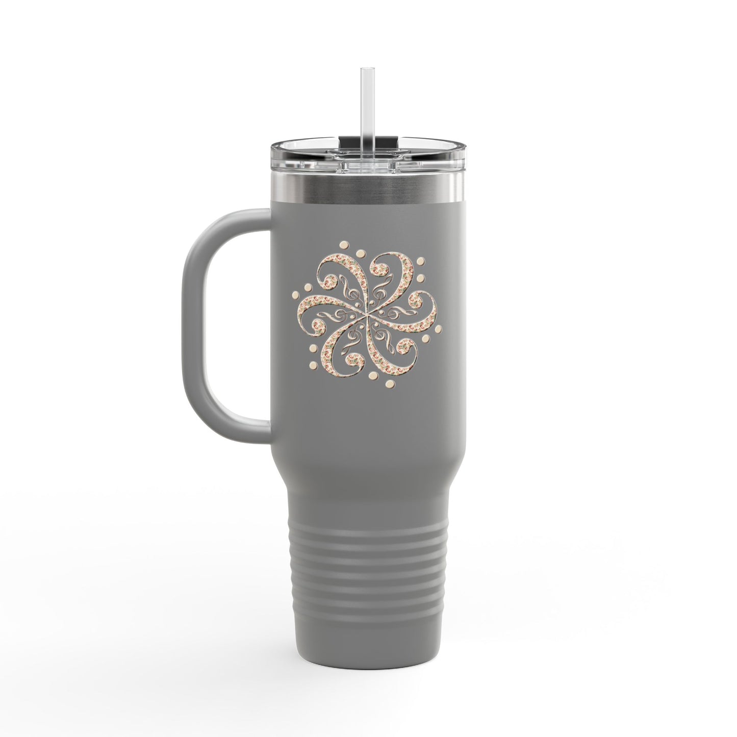 Stylish Insulated Travel Mug, 40oz - Perfect for Hot and Cold Drinks, Gifts for Coffee Lovers, Road Trips, and Office Use