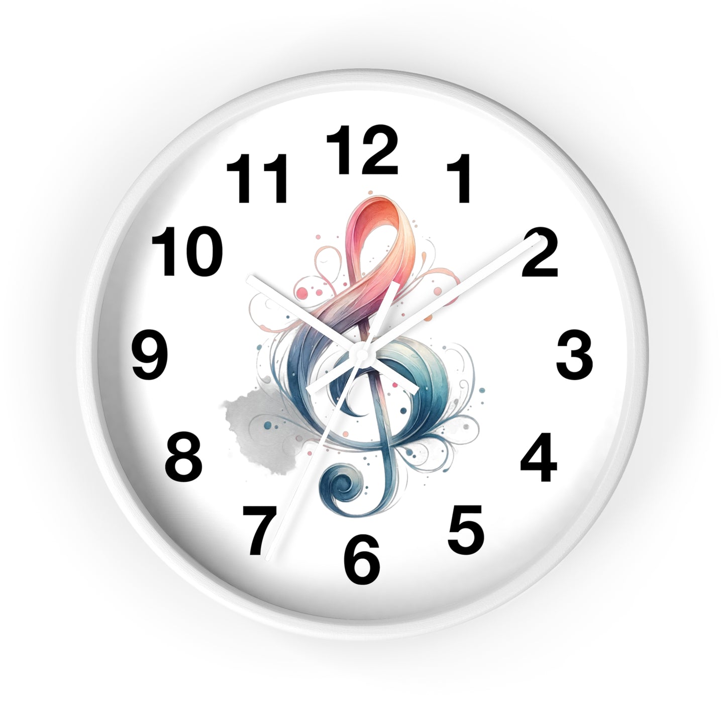 Wall Clock Musical note