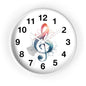 Wall Clock Musical note