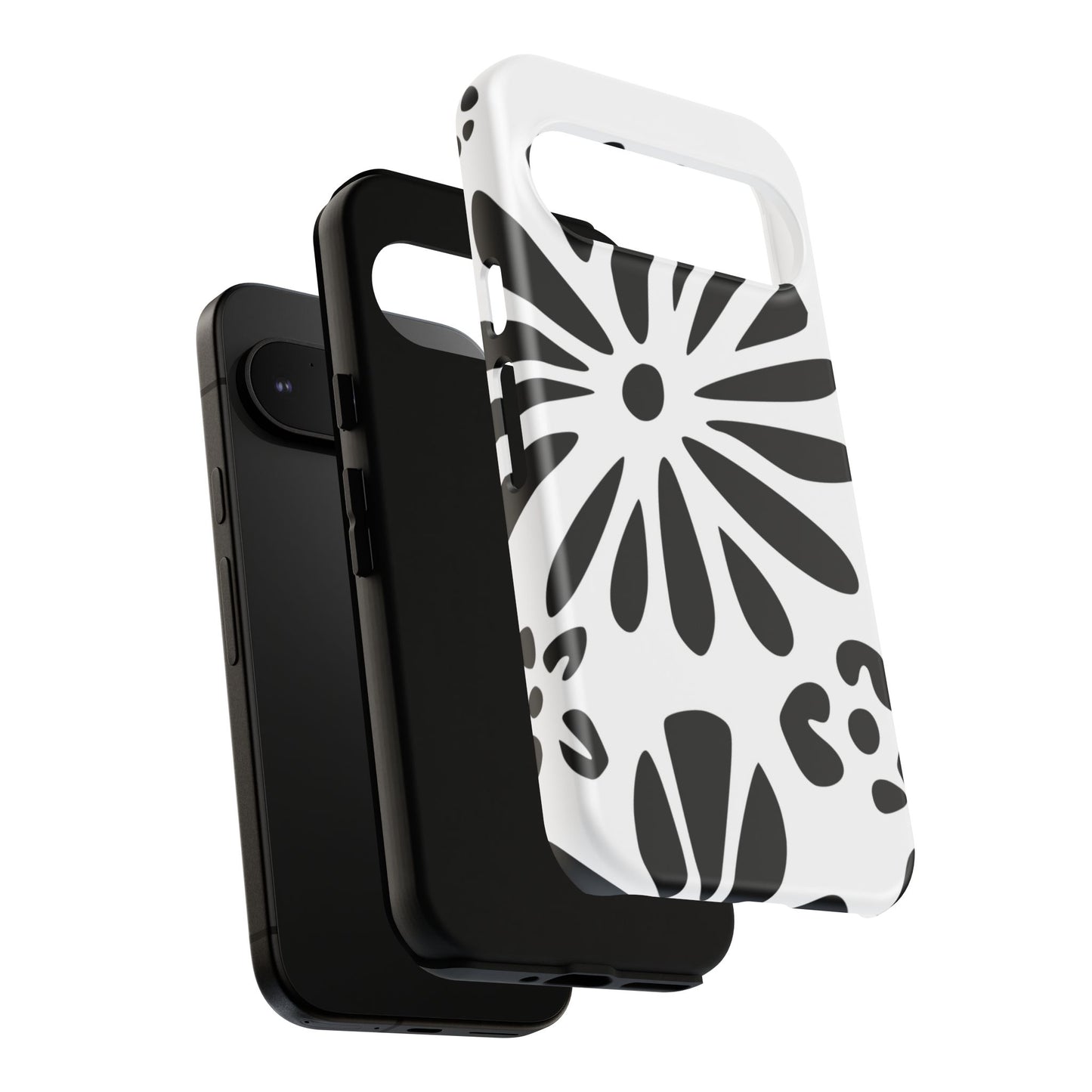 Stylish Phone Case with Floral Design, Tough Phone Cover for Her, Trendy Black and White Cell Phone Case, Unique Gift for Birthdays [...]