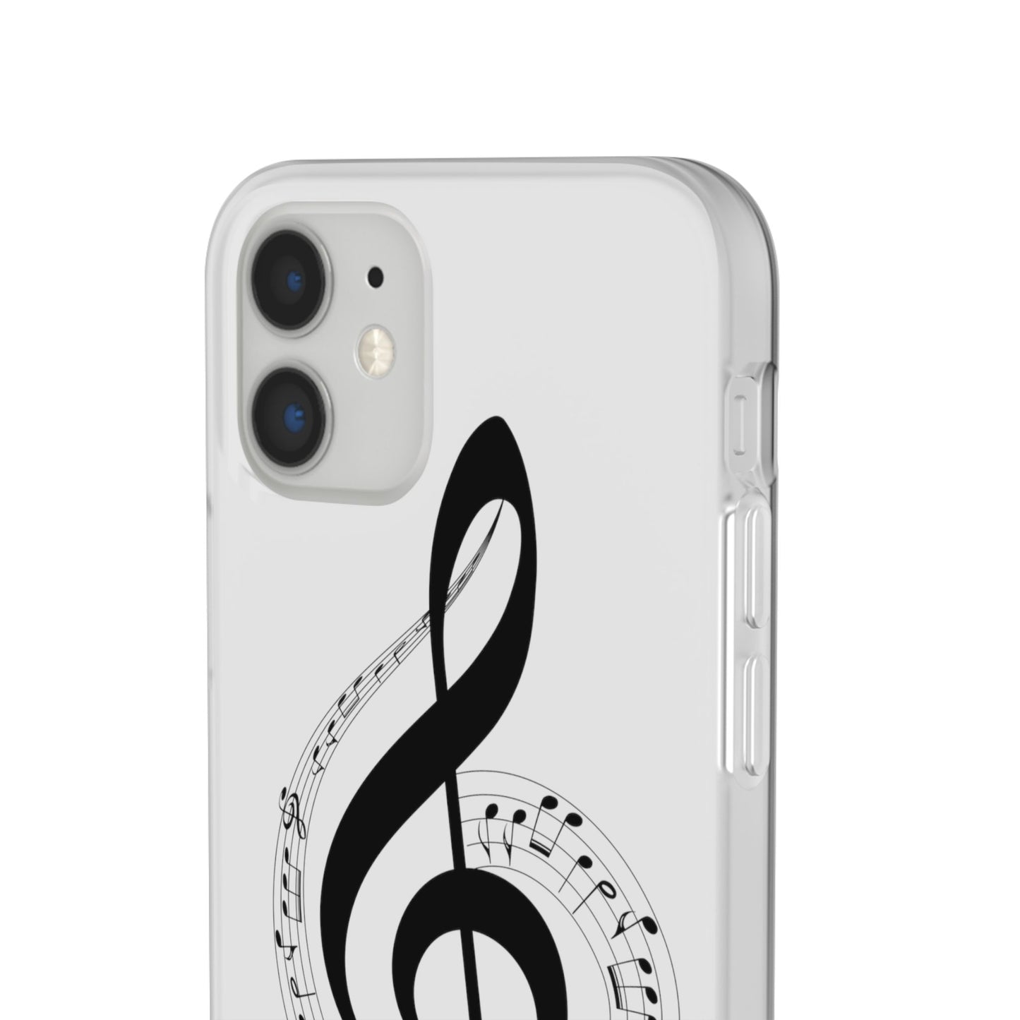 Phone Case — Musical Treble Clef Design