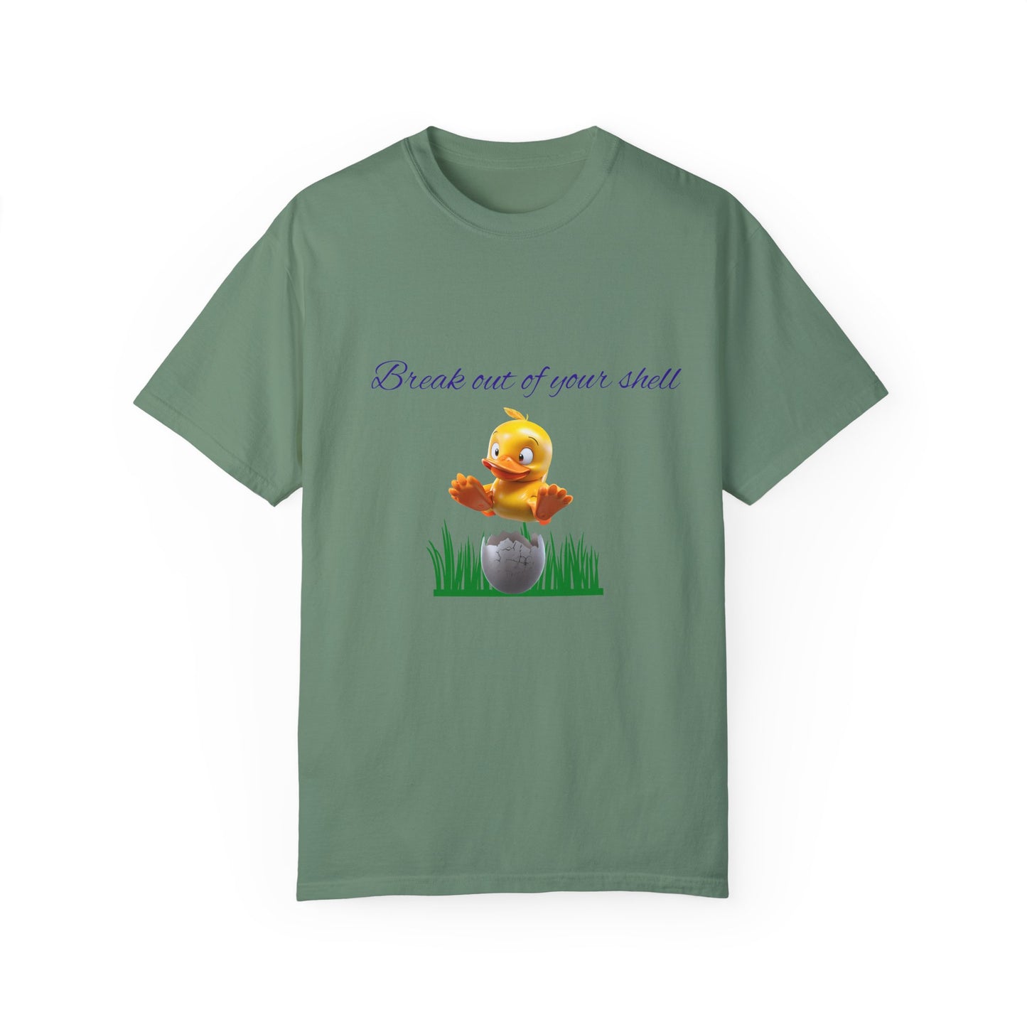 Egg-citing Garment-Dyed T-shirt: Perfect for Easter, Spring Celebrations