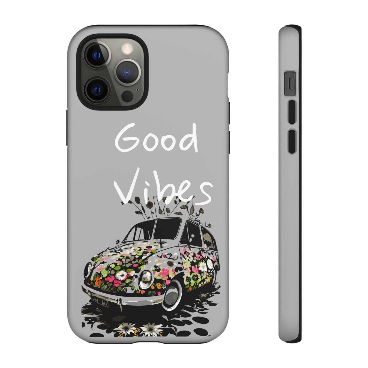 Floral Phone Case | Good Vibes, Phone Accessories, Gift for Her, Trendy Tech, Summer Vibes, Birthday Gift