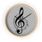 Musical Notes Wall Clock - Perfect for Music Lovers, Home Decor