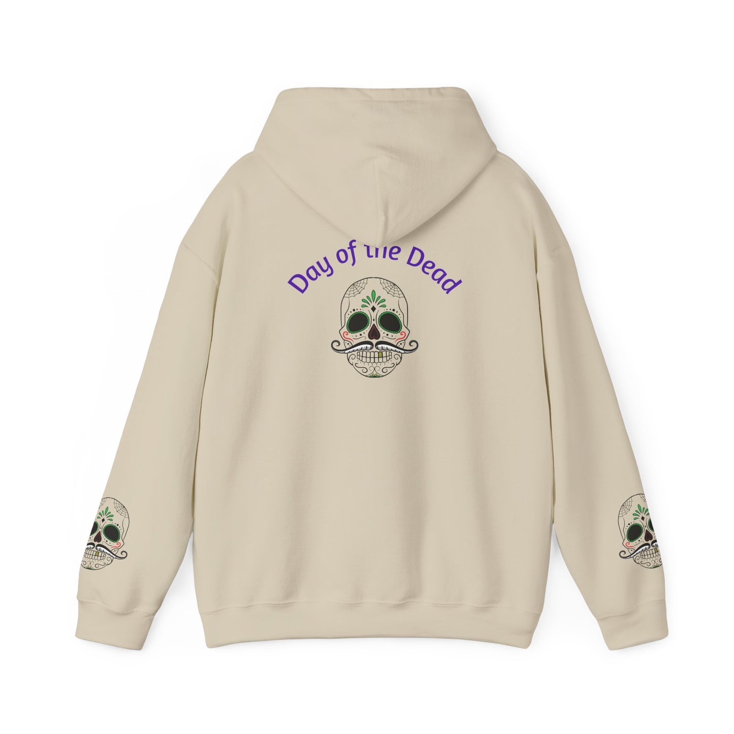 Day of the Dead Hoodie | Unisex Heavy Blend Sweatshirt, Skull Art, Mexican Holiday Apparel, Halloween Costume, Festival Gear