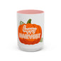Happy Harvest Pumpkin Coffee Mug, Fall Mug, Seasonal Decor, Gift for Coffee Lovers, Autumn Vibes, Halloween Decoration