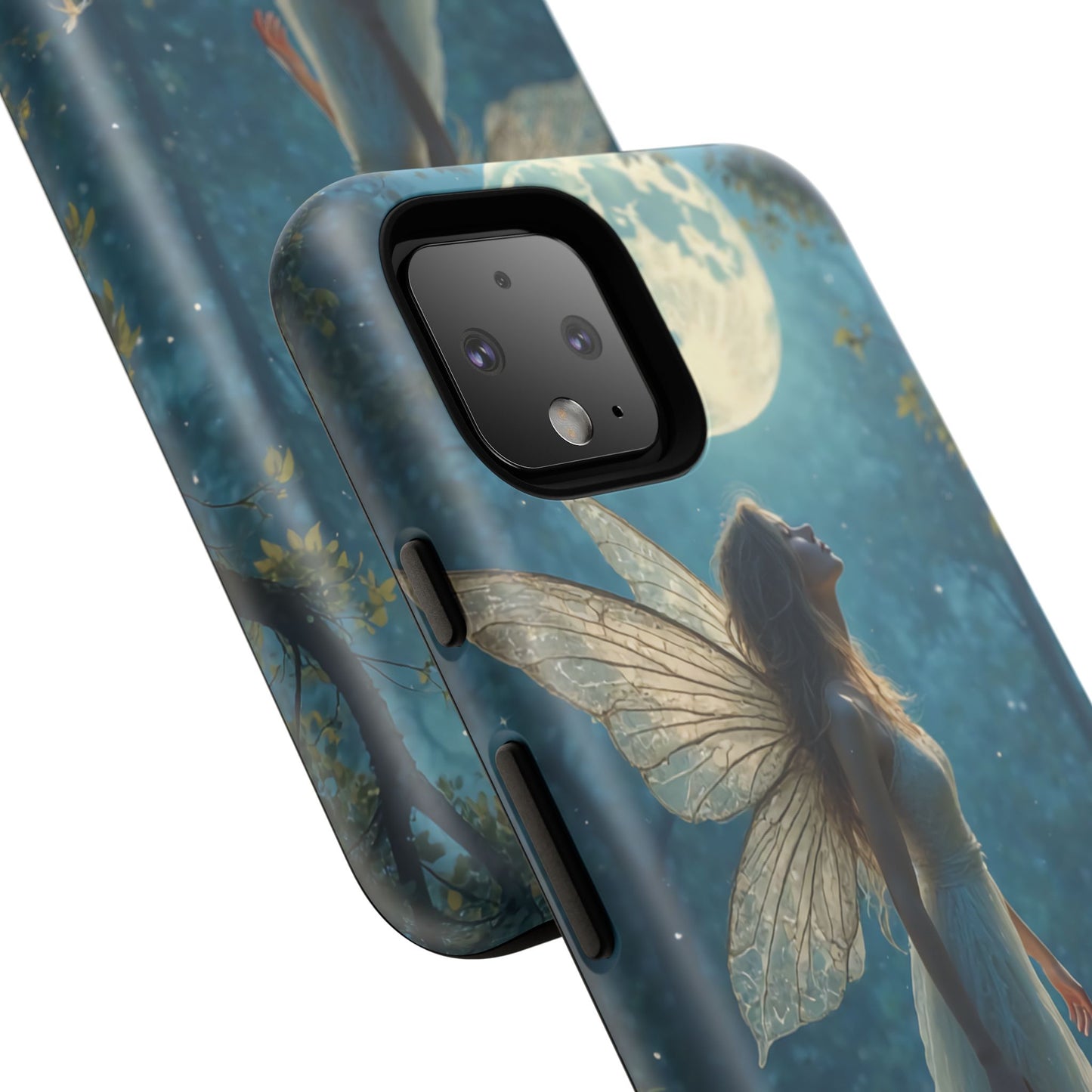Fairy Moon Phone Case | Tough Cases for Nature Lovers, Fantasy Gift, Boho Phone Accessory, Ethereal Aesthetic, Magical Design