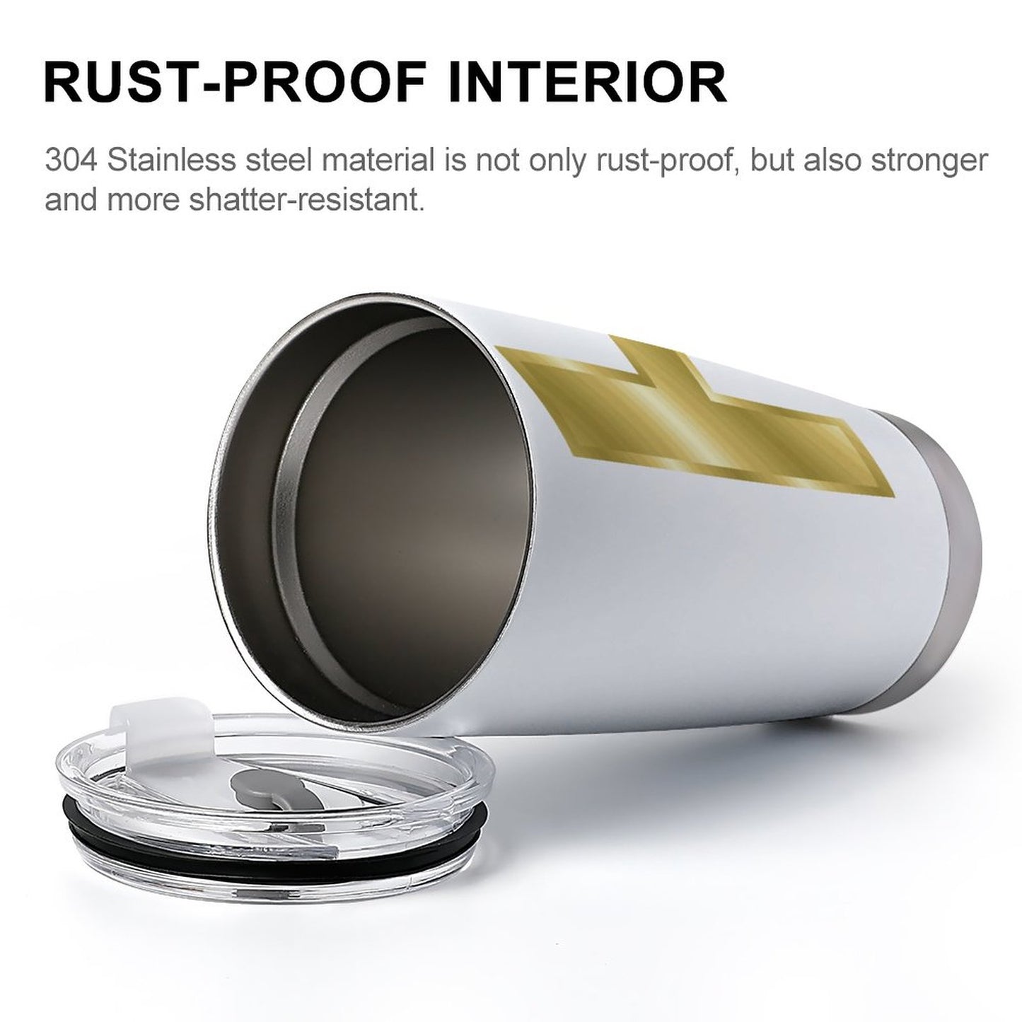 20oz Insulated Stainless Steel Cup with Lid