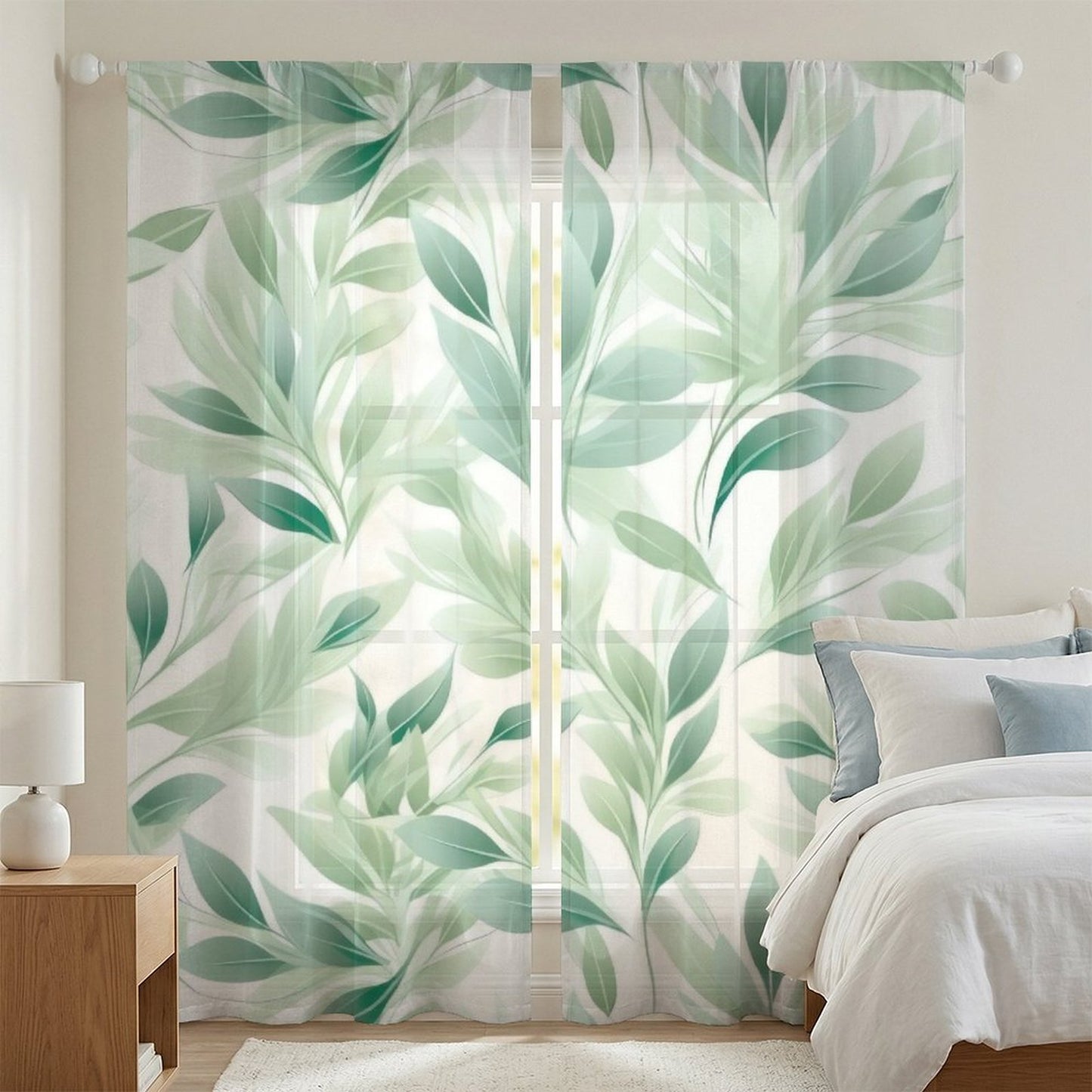 Sheer Curtain Botantical