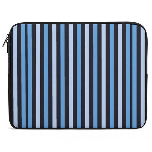 Laptop Case Blue Striped
