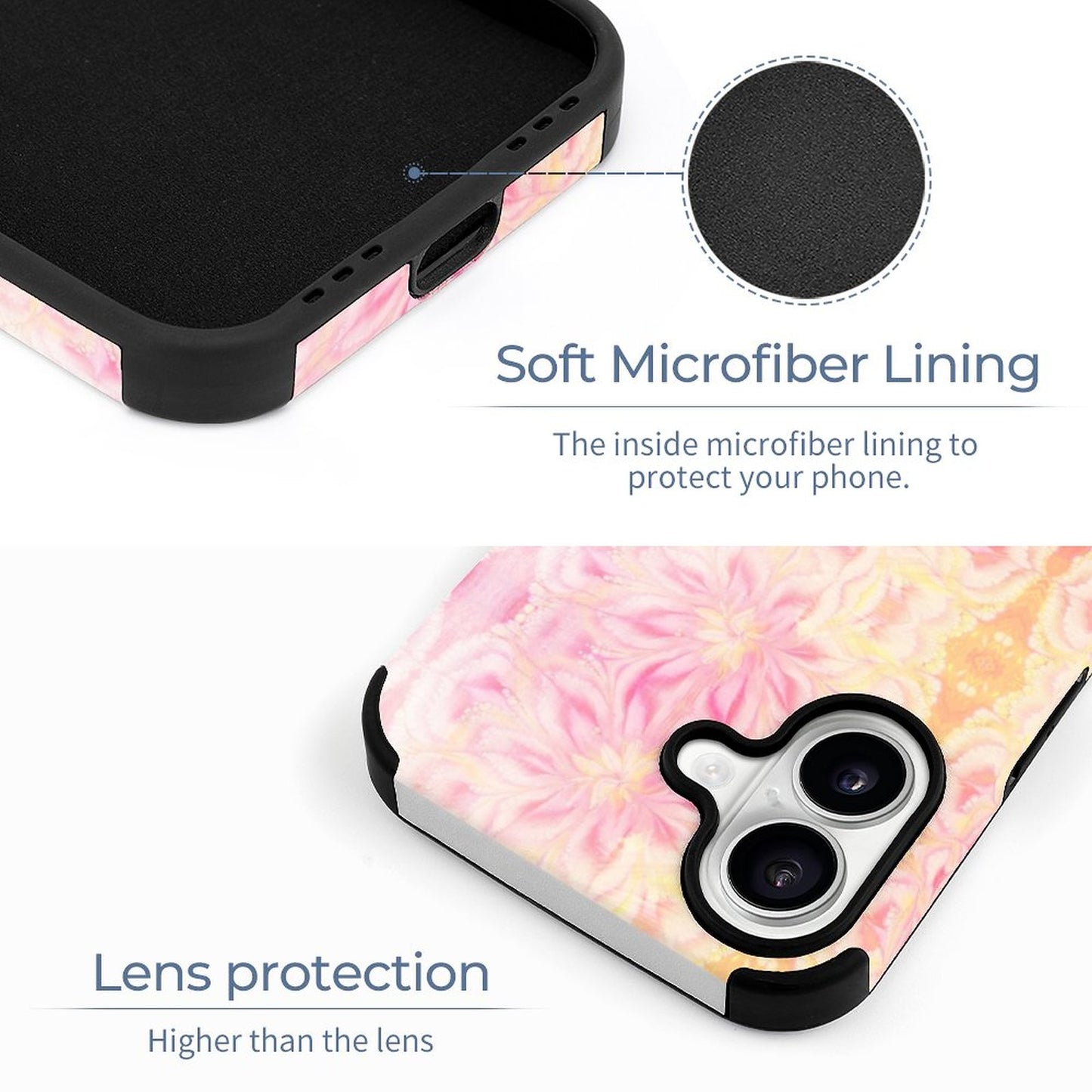 Microfiber iPhone Case for iPhone 16 Series